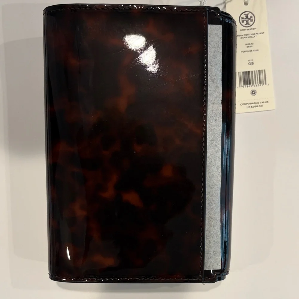 Tory Burch Emerson Tortoise Crossbody Bag - Picture 4 of 4